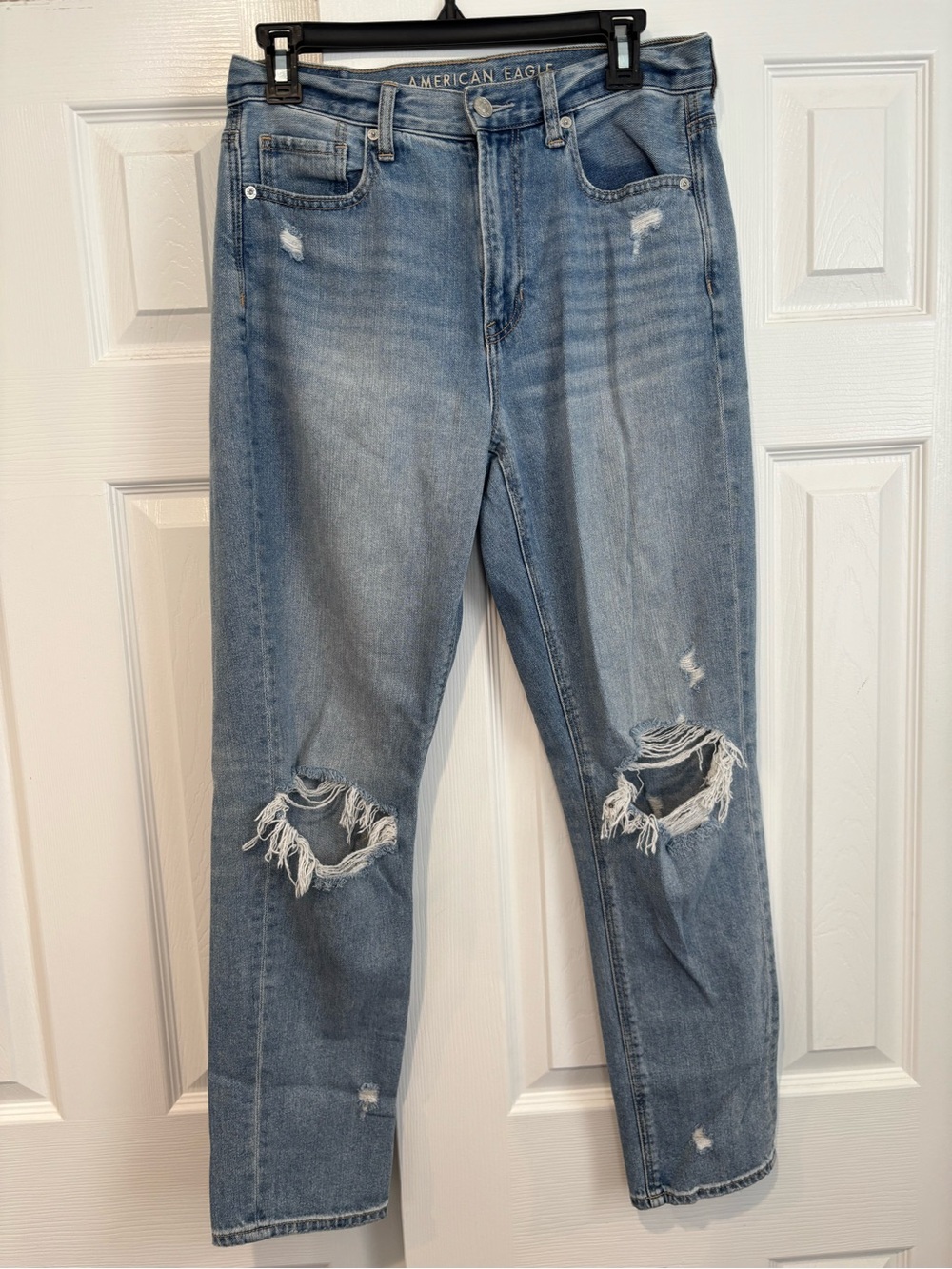 American Eagle Outfitters Tall Ripped Mom Jean - Picture 2 of 5